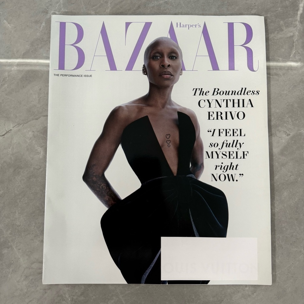 Harper's Bazaar 6 Magazine Bundle - Jenna Ortega, Dua Lipa, Cynthia Erivo - Picture 13 of 16